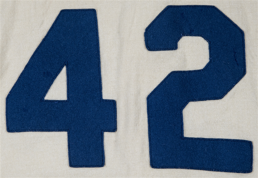 Goldin on X: 1951 Jackie Robinson Game-Used Jersey Current Bid