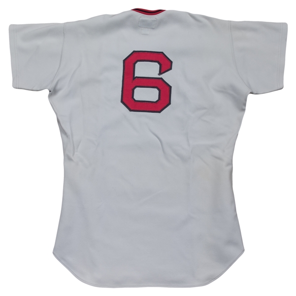Lot Detail - 1975 Rico Petrocelli Game Used Boston Red Sox Road Jersey