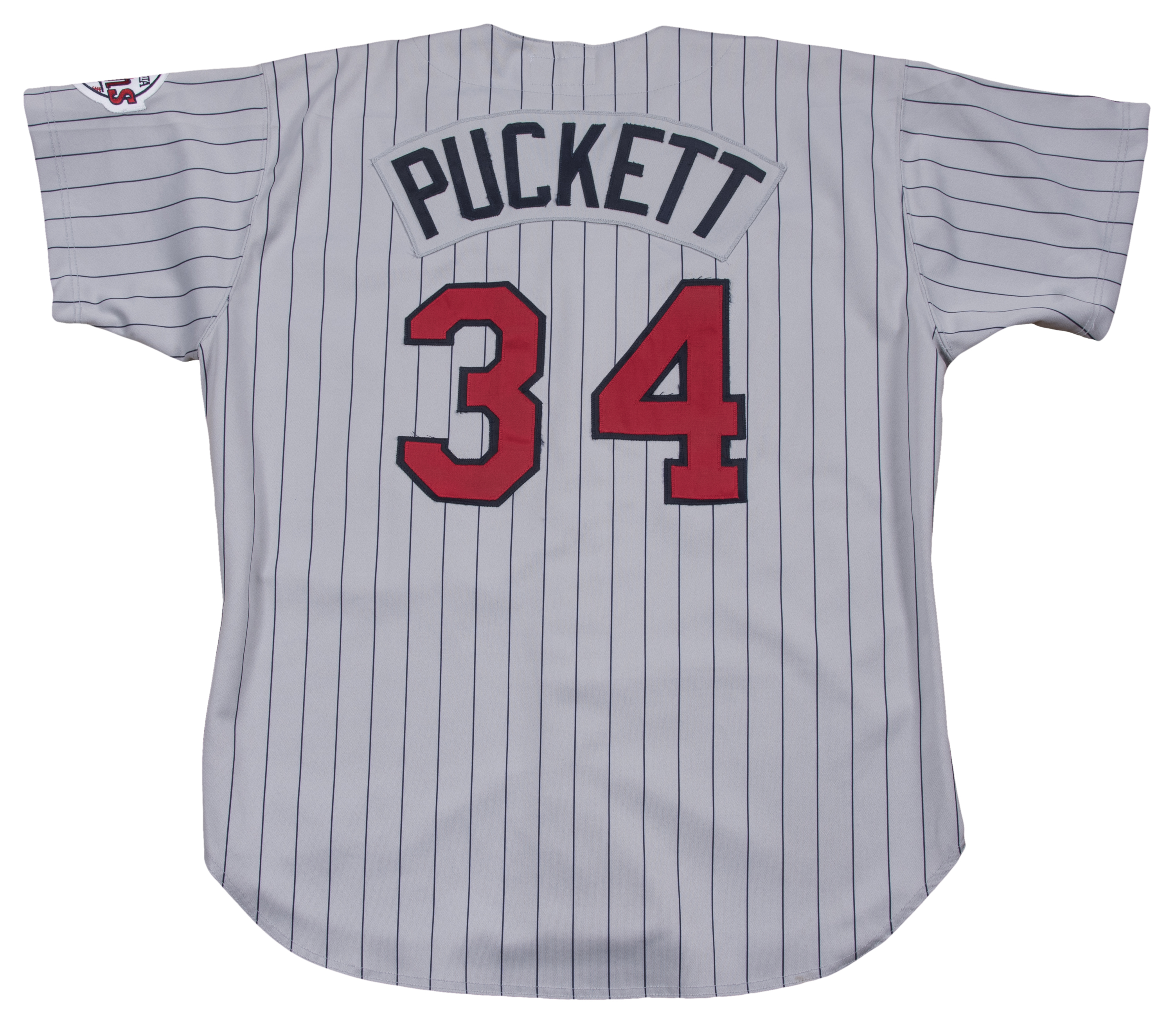 kirby puckett signed jersey