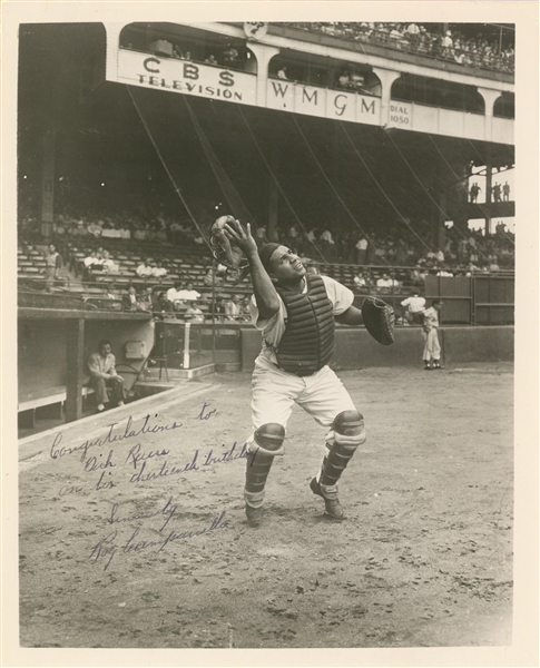 Lot Detail - 1950s Roy Campanella Pre-Accident Signed & Inscribed