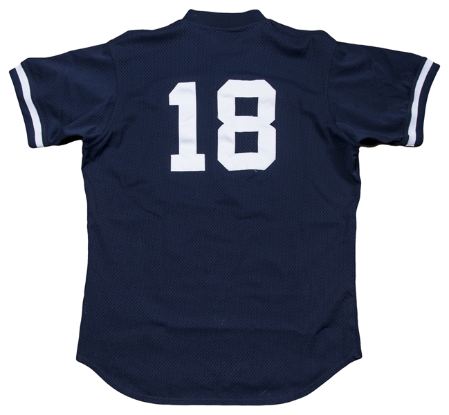 New York Yankees Scott Brosius Jersey Adult Size 50 Grey Majestic Vintage  #18