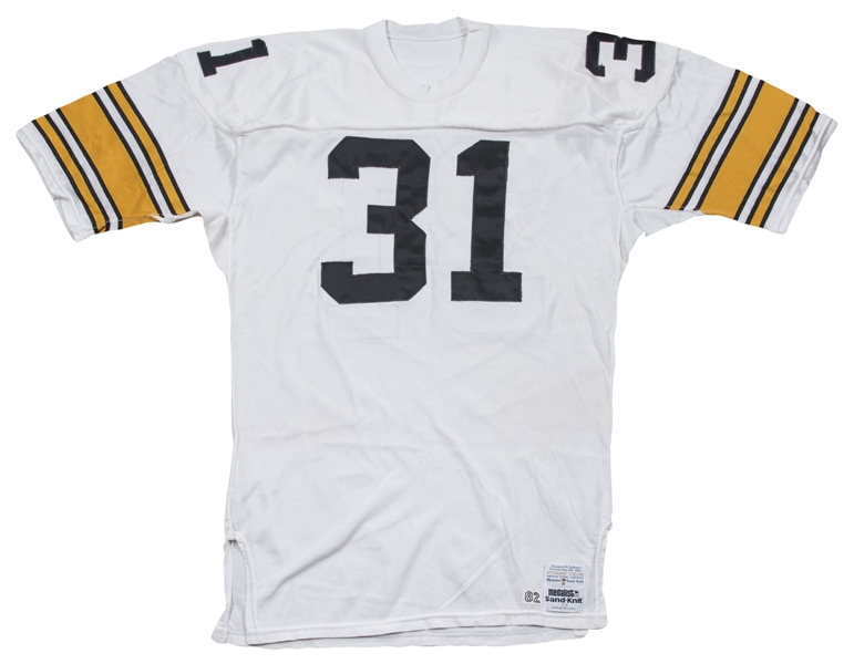 Lot Detail - 1982 Donnie Shell Game Used Pittsburgh Steelers Road ...