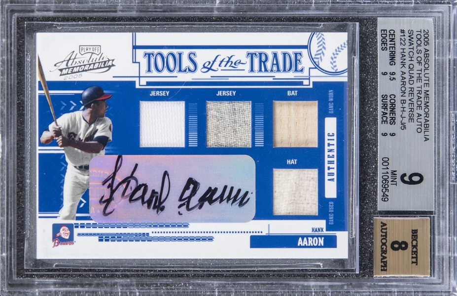  Hank Aaron Collectors Baseball Card Lot : Collectibles