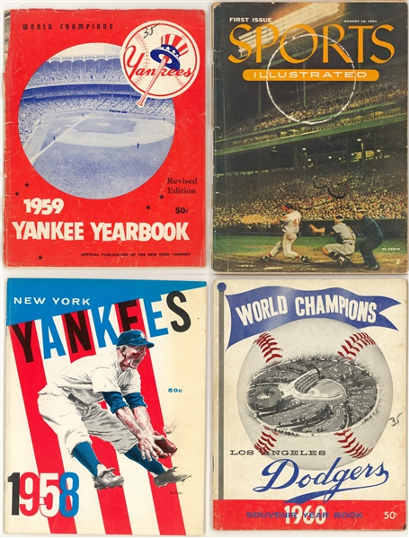 Lot - 1953 Milwaukee Braves Baseball Official Yearbook - (Fair