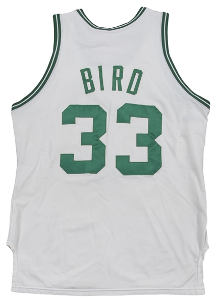 Larry Bird Game Used Boston Celtics 