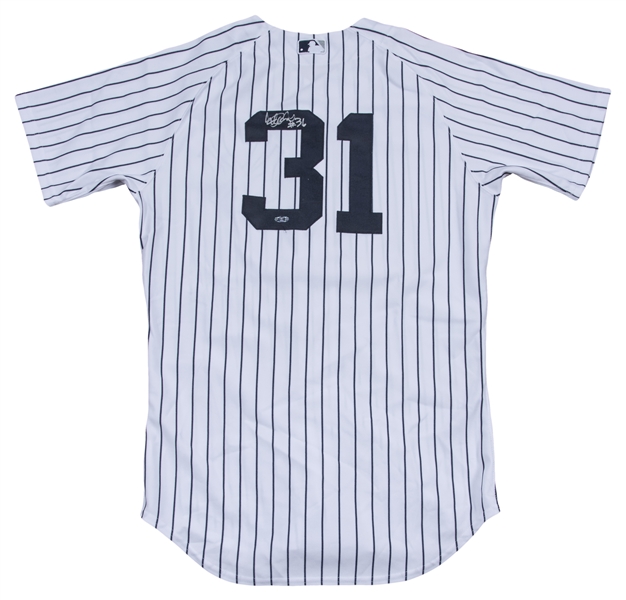 Lot Detail - 2013 Ichiro Suzuki Game Used & Signed New York Yankees Home  Jersey Used on 7/8/2013 (MLB Authenticated & Steiner)