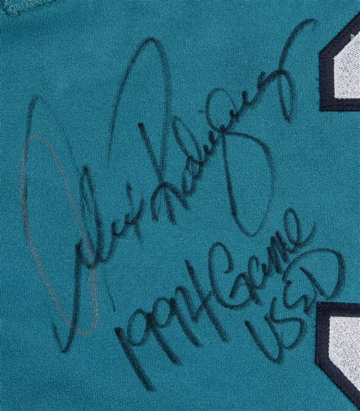 Lot Detail - 1996 Alex Rodriguez Game-Used Autographed Mariners Road Jersey  Worn During the Season of His Only Batting Title