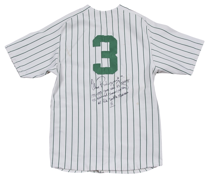 Lot Detail - Alex Rodriguez 1996 Seattle Mariners Game Used Jersey