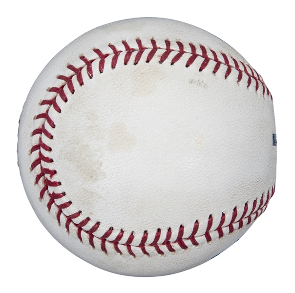 Lot Detail - THE BALL HIT BY BARRY BONDS FOR HIS 762nd AND FINAL