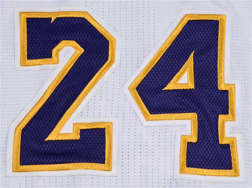 2011-12 Los Angeles Lakers - Kobe Bryant Game-Worn Home Jersey (Covell LOA)
