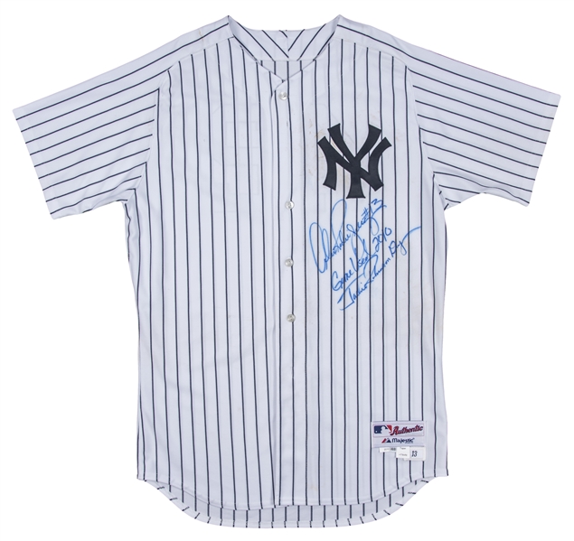 Phil Hughes Autographed Authentic New York Yankees Majestic Jersey (MLB)