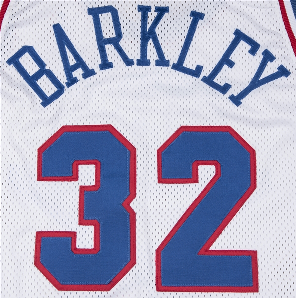 Charles Barkley Signed 1995 All-Star Jersey (GA COA)
