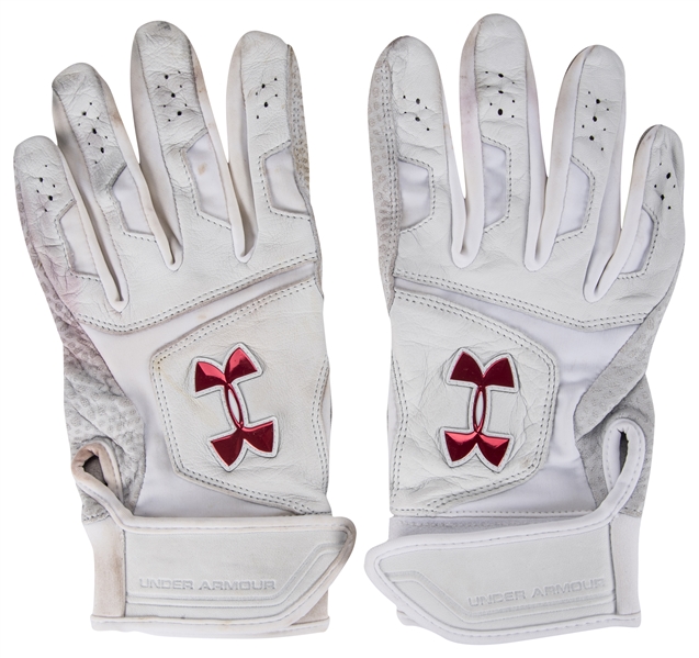 Lot Detail - 2015 Bryce Harper Game Used Under Armour Batting Gloves (J.T.  Sports)