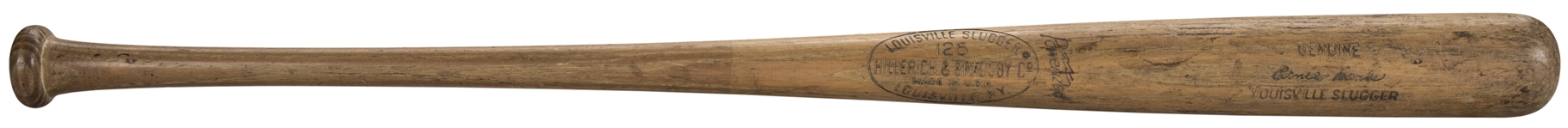 1965-1968 Ernie Banks Game Used Hillerich & Bradsby S2 Model Bat (PSA/DNA GU 10)