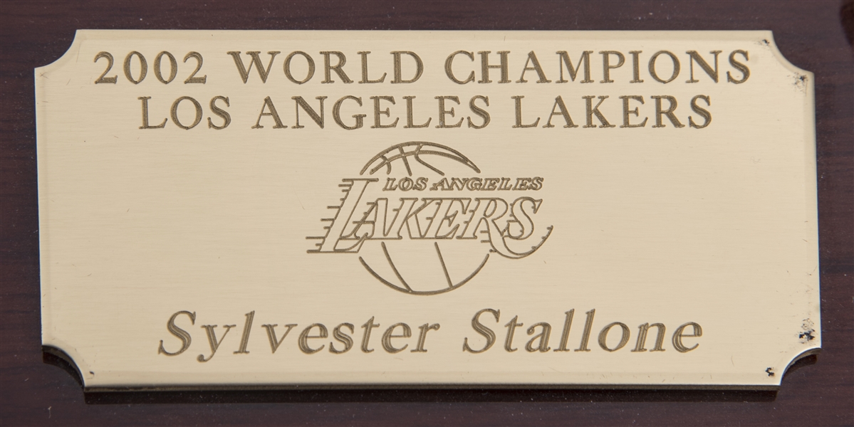 2002 Los Angeles Lakers NBA Championship Ring. Basketball, Lot #81635
