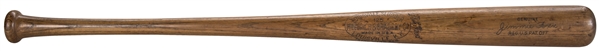 1938 Jimmie Foxx American League MVP Season Game Used Hillerich & Bradsby "His 4-8-38" Pro Model Bat - One Of The Finest Foxx Bats Ever Offered! (PSA/DNA GU 9) 
