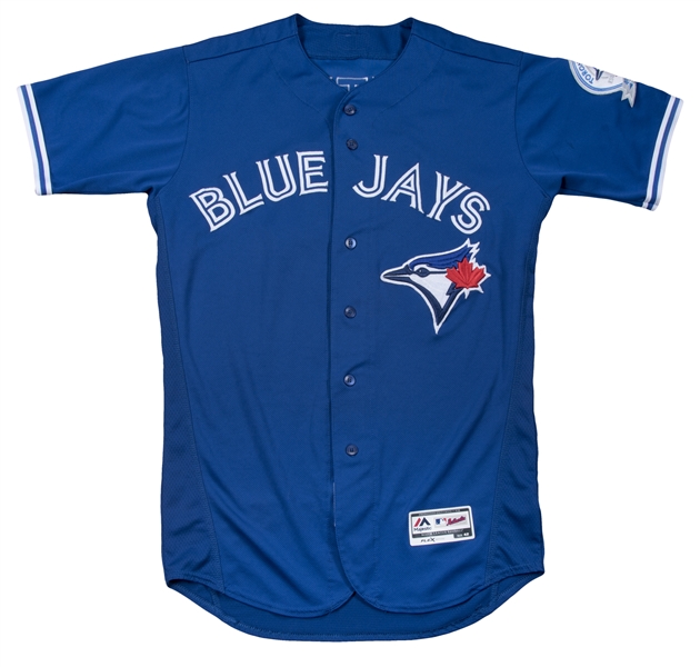 Lot Detail - 2016 Jose Bautista Game Used Toronto Blue Jays Home Fight  Night Jersey Photo Matched To 30 Games For 10 Home Runs (MLB Authenticated  & Sports Investors Authentication)