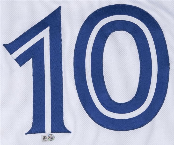 Edwin Encarnacion Toronto Blue Jays Signed Autographed Blue #10 Jersey –