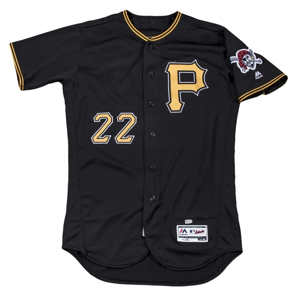 Lot Detail - 2016 Andrew McCutchen Game Used Pittsburgh Pirates Black  Alternate Jersey Photo Matched To 23 Games For 3 Home Runs (MLB  Authenticated & Sports Investors Authentication)
