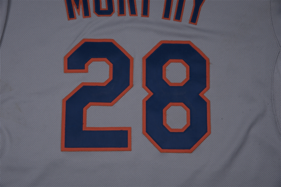 Lot Detail - Daniel Murphy 2015 NLCS Games 1&2 Game-Used Mets Jersey (MVP)  (MLB)