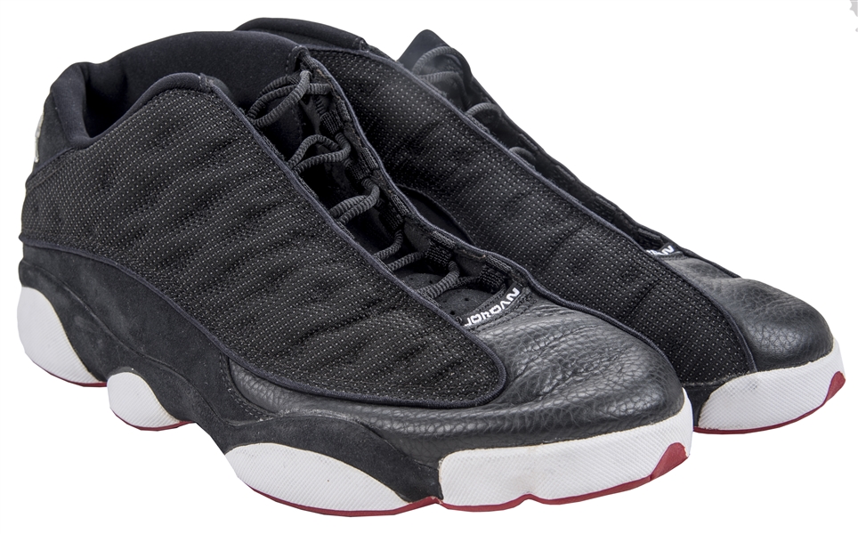 Lot Detail - 1997-98 Michael Jordan Game Used & Signed Air Jordan Sneakers (Bulls LOA & UDA)
