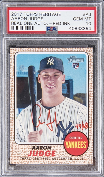 Aaron Judge 2017 Topps Chrome Pink Refractor #169 Price Guide - Sports Card  Investor