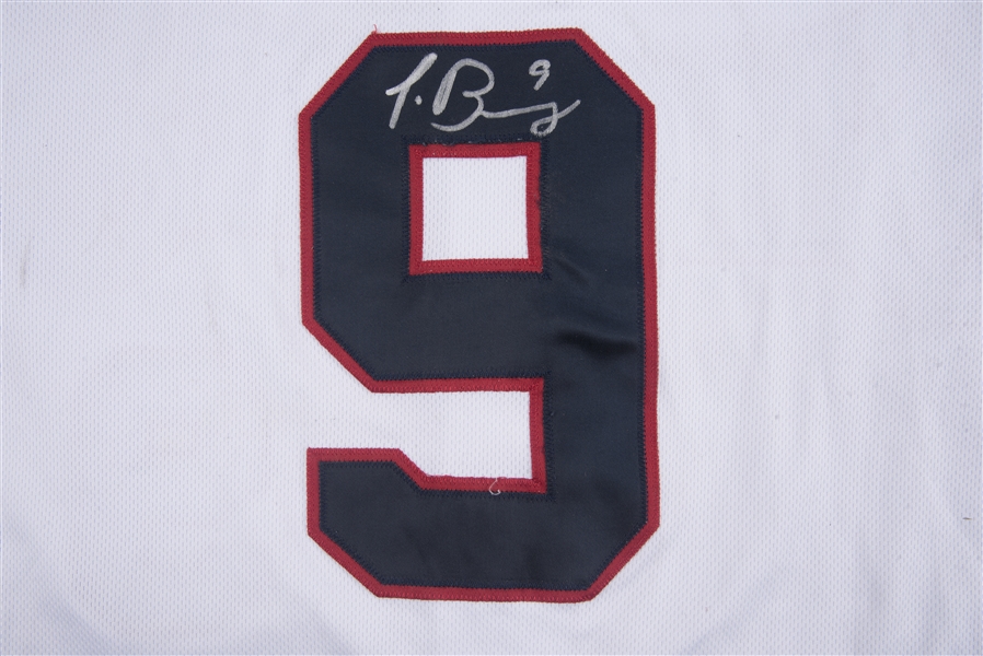 Javier Baez Autographed Game Used 2013 Knoxville Giants Baseball Jersey -  Tennessee Smokies