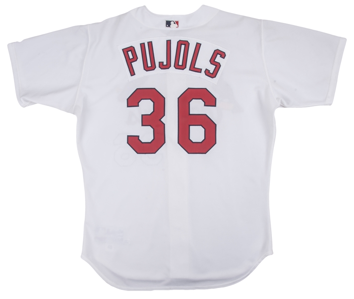 One of Albert Pujols' earliest Cardinals jerseys hits auction