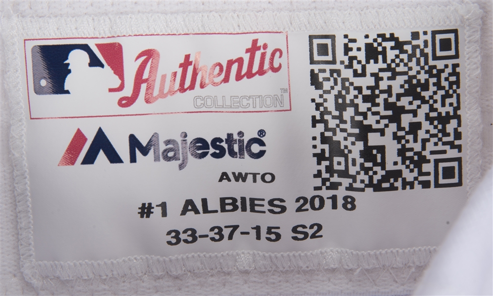 Ozzie Albies MLB Authenticated and Game-Used 1974 Style Jersey