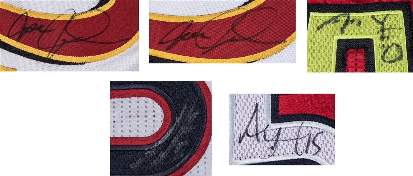 Lot Detail - 2004-2005 Josh Smith Rookie Atlanta Hawks Game-Used &  Autographed Home Jersey (JSA)