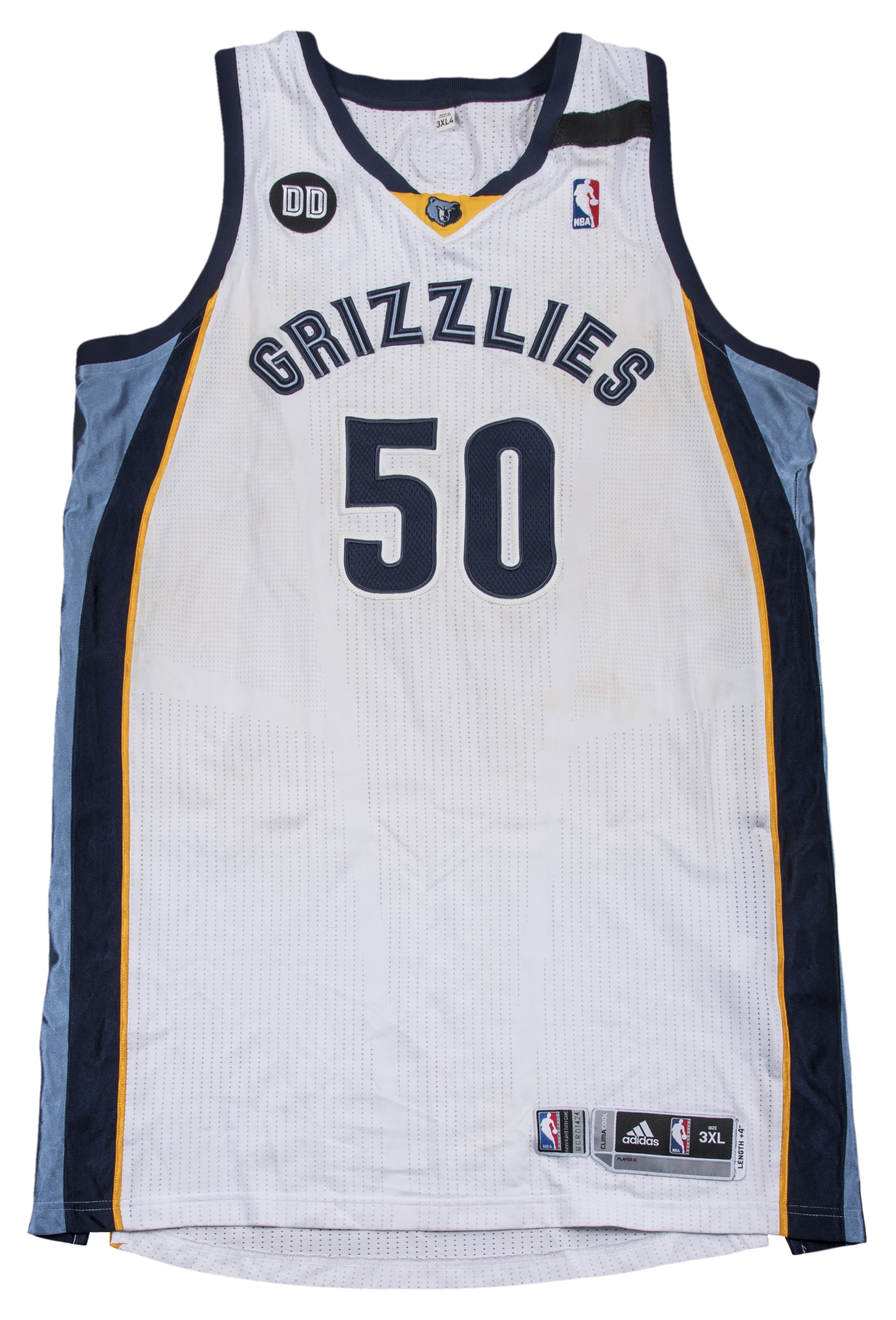 Lot Detail - 2012 Zach Randolph Game Used & Signed Memphis Grizzlies ...