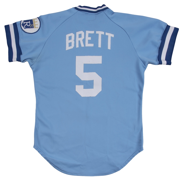 Lot Detail - 1982 George Brett Game Used & Signed Kansas City