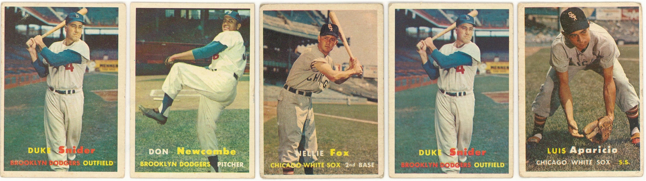 Lot Detail - 1957 Topps Bb- #30 Pee Wee Reese, Dodgers