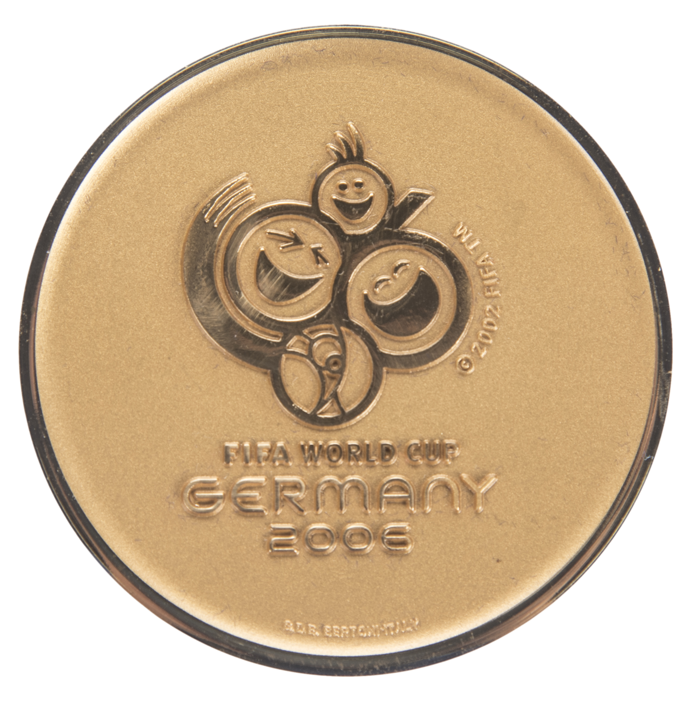 Lot Detail - 2006 FIFA World Cup Germany Medal (Bertoni) With Original ...