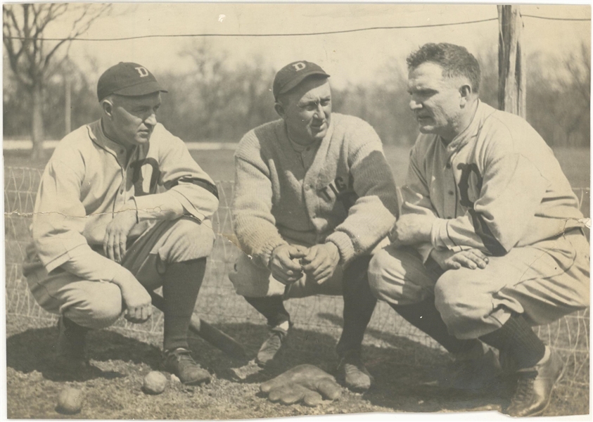 1920s Detroit Tigers TY COBB Vintage 8x10 Photo Baseball Print
