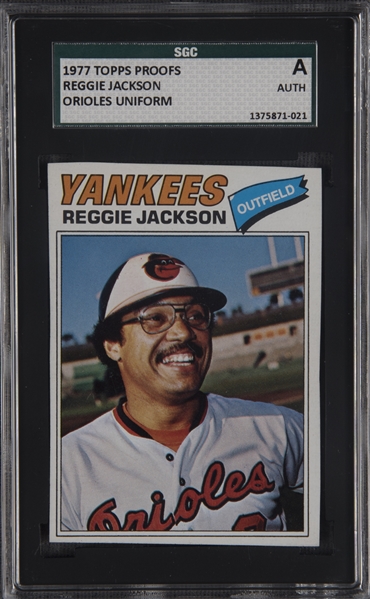 reggie jackson baltimore orioles baseball card