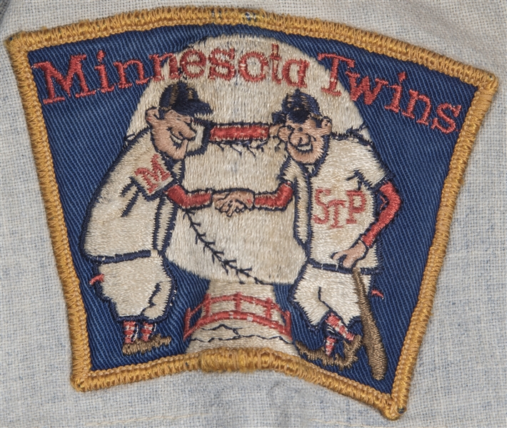 1967 Harmon Killebrew Game Worn Minnesota Twins Jersey, MEARS, Lot #80103
