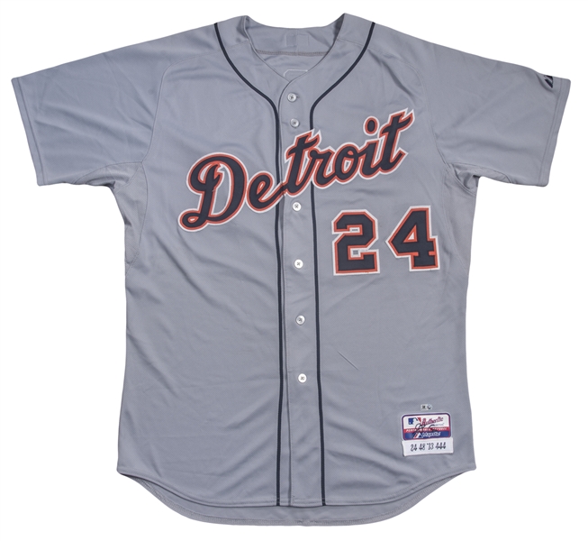 Lot Detail - 2013 Miguel Cabrera Game Used Detroit Tigers Road Jersey Used  on 8/11/13 For Career Home Run #357 (MLB Authenticated)