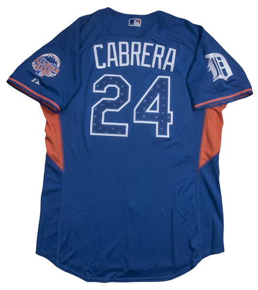 Lot Detail - 2013 Miguel Cabrera Game Used All-Star Game American League  Batting Practice Jersey (MLB Authenticated)