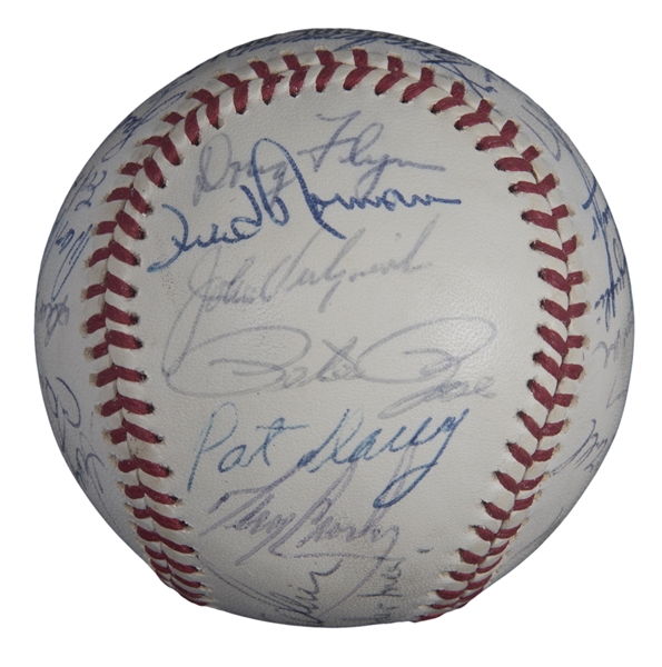 Cincinnati Reds - Autographed Signed Baseball With Co-Signers