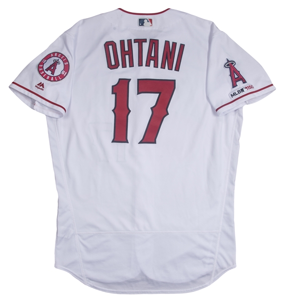Shohei Ohtani Game-Used Jersey from the 9/25/20 Game vs. LAD