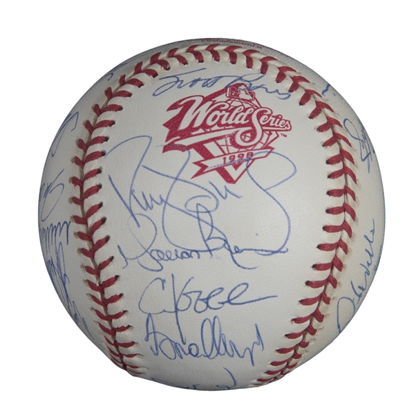 Joe Torre Autographed New York Yankees 1998 World Series Baseball