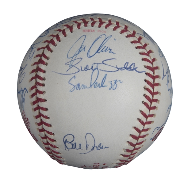 Paul O'Neill Autographed Cincinnati Reds 1990 World Series Logo Baseba – BG  Autographs