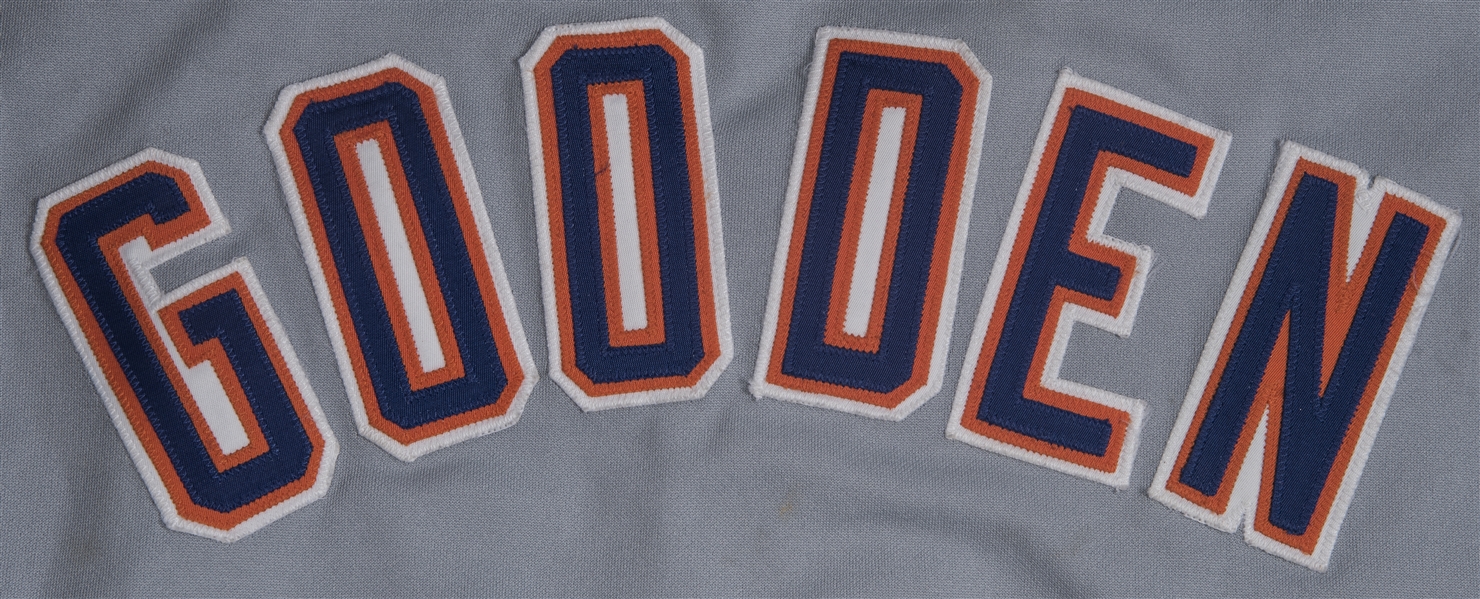 Huge grail pickup! 1994 Mets Doc Gooden home jersey. So happy to have a  jersey from my first season as a Mets fan! : r/baseballunis