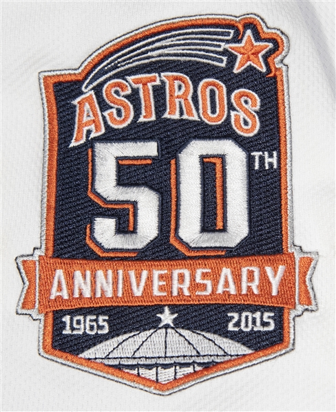 60 Dallas Keuchel Game Used 2015 Los Astros Jersey
