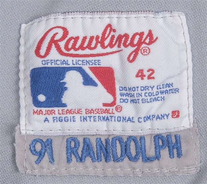 Lot Detail - 1991 Willie Randolph Game Used and Signed Milwaukee Brewers  Road Uniform - Jersey and Pants (Randolph LOA)