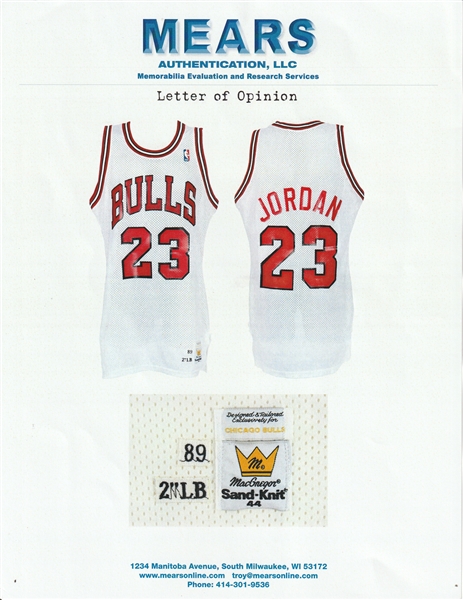 Lot Detail - Michael Jordan 1989 Game Used Warm Up Jacket & Pants