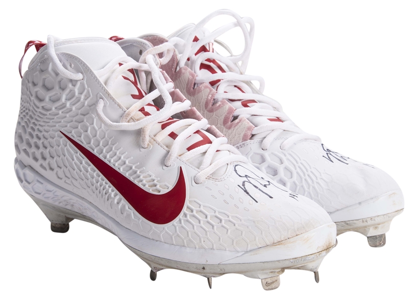 2019 Mike Trout Game Used \u0026 Signed Nike 