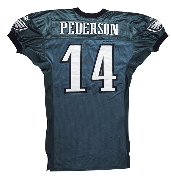 Doug Pederson Game Used Philadelphia 