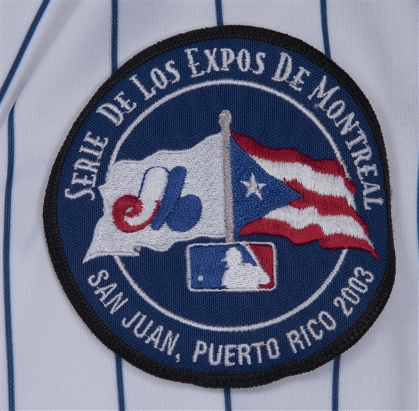 2003 MONTREAL EXPOS IN PUERTO RICO OFFICIAL MLB BASEBALL PATCH